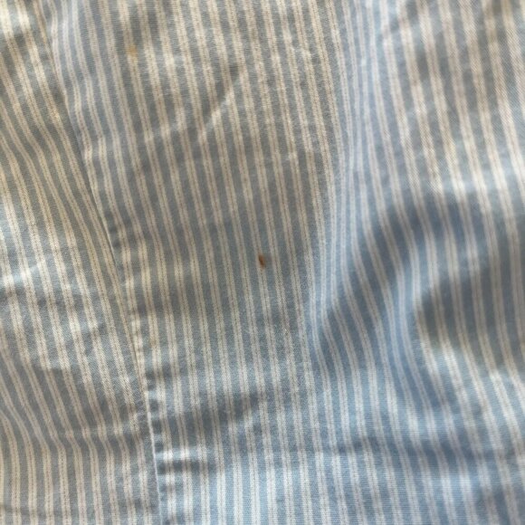 Womens New York & Company Blue Stripe Blouse - XS - Picture 5 of 6
